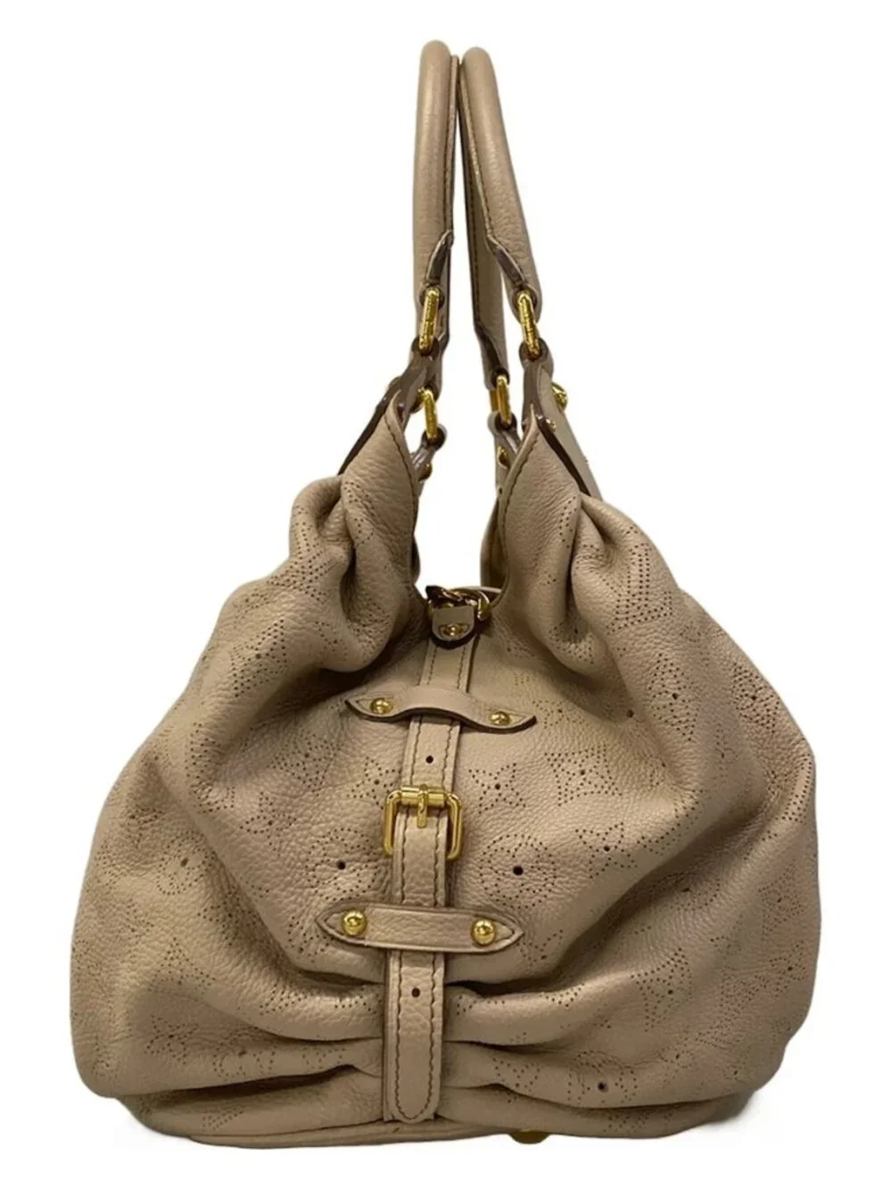 LOUIS VUITTON L M93979 Sable Mahina RC5111 Handbag